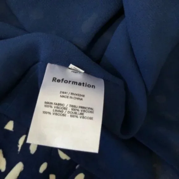 Sale🌈Reformation Juliette Dress - Moray - Picture 8 of 9